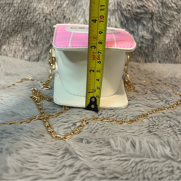 Pink Coffee Crossbody Bag - Picture 10 of 10